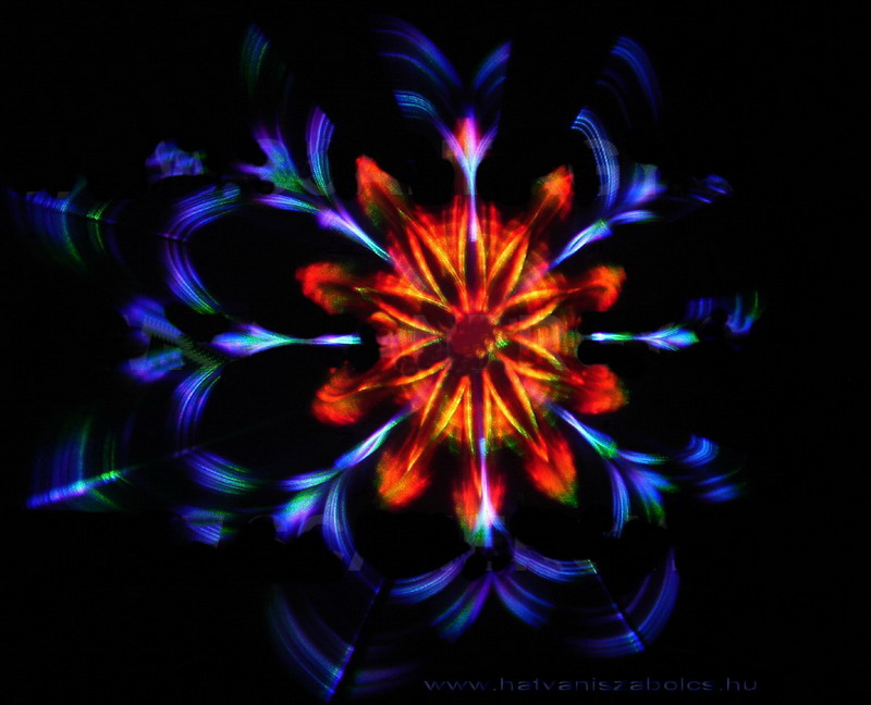 Kaleidoszkóp Lézer Kép